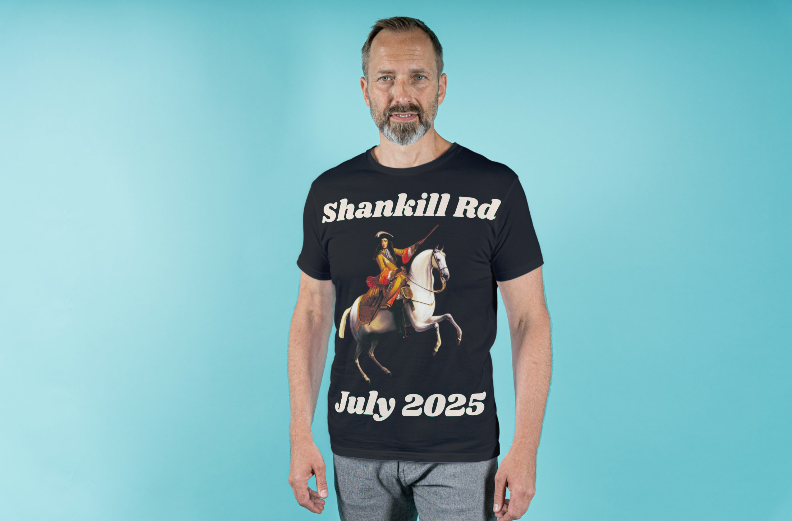 Shankill Road King Bill July 2025 Unisex t-shirt