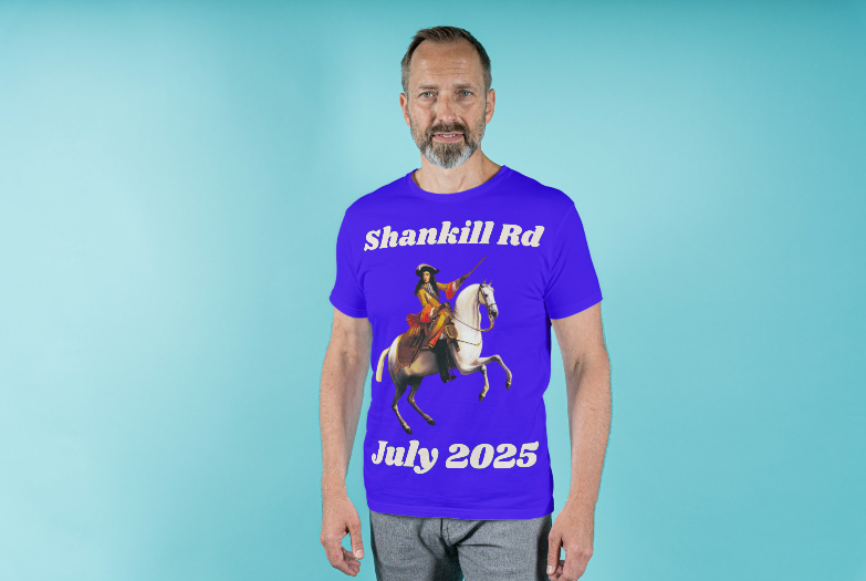 Shankill Road King Bill July 2025 Unisex t-shirt
